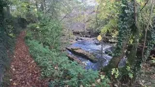 Kirkby Stephen , Waterfalls and Railway Line , Nov, 2025