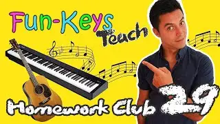 Homework Club 29 | Learn Piano, Guitar and Music Theory #skills  #pianolesson #howtoplay #tutorial