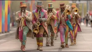 Afrobeat Vibes | Colorful Brass Celebration Music