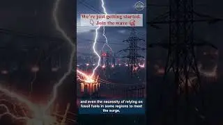 AI's Power Hunger   Escalating Energy Strain! ⚡📈 #AI