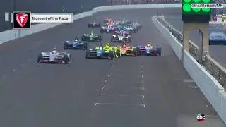 2018 Indy 500 - Incredible passes by Alexander Rossi