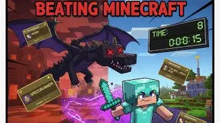 SO I FINALLY BEAT MINECRAFT | TAMIL | ACE
