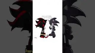 Shadow Meets 2017x #comics #sonic #sonicthehedgehog #2017x #sonicexe #shadowthehedgehog