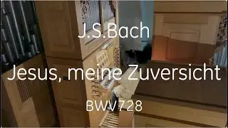 J.S.Bach BWV 728 - Jesus, meine Zuversicht / イエス わが信頼 - J.S.バッハ