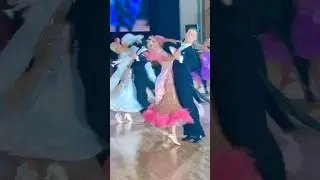 What do you think of this move?😜😎#ballroom #couple #dancing #dwts #dress #ballroomdress