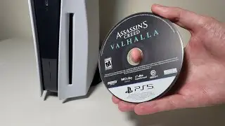 PS5 Как вставить диск (легко ошибиться)