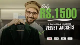 1500 Rs Imported Velvet Jackets 😍 | Luxury Winter Look on Budget | Velnoor