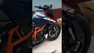 KTM Duke 390 underbelly installed  | Sexy look bike #ktm #duke390 #sorts ?