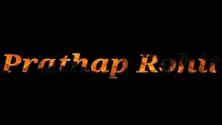 Fire Text Effect On Kinemaster | Prathap Tech