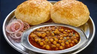 होटल से भी बढ़िया घर पर बनाए छोले भटूरे देखकर हैरान हो जाओगे फुटबॉल बनेंगे आपके भटूरे |Chole Bhature