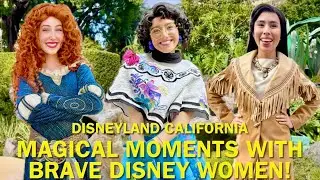Merida, Mirabel & Pocahontas Reveal SECRETS, Wishes & New Ideas at Disneyland! #disney 