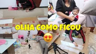 MONTANDO NOSSA CRISTALEIRA LIZ 
- MÓVEIS HENN - MINHA MÃE VEIO CORRENDO| Dani Mendes
