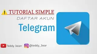 TUTORIAL || Daftar Akun Telegram Di HP