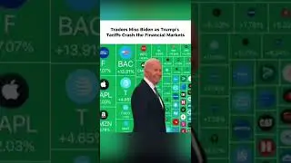 Traders Miss Biden as Trump's Tariffs Crash the Financial Markets