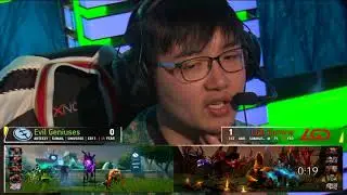 Evil Geniuses vs LGD Game 2 - PGL Open Bucharest Day 4