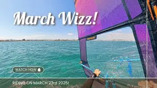 Light wind windsurf #foil with JP Freefoil 130 and #neilpryde Free Flight 6.6 Sail