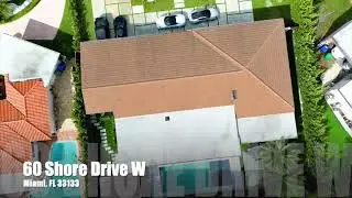 Drone Exterior & Interior Video by iUSE Photography - 60 Shore Drive W, Miami, FL, 33133