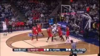 Shonn Miller Dunk - UConn vs. Ohio State