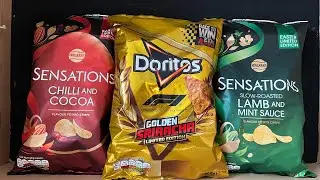 Doritos Golden Sriracha Review , Walkers Sensations Chilli & Cocoa Review , Walkers Sensations