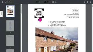 💥 Damp Inspection Reports with PocketSurvey Surveying Software 💥 Report Video 💥