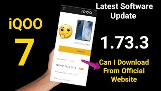 iQOO 7 latest Software Update don't download Before watching this video 😱😲🔥