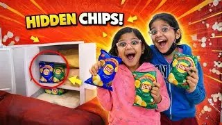 Hidden Chips Challenge at Home 🍟 | Kids Fun Game | Family Daily Vlog