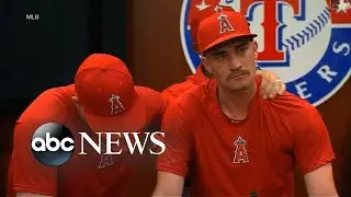 Heartbroken Angels honor 27-year-old pitcher who died suddenly