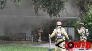 Seminole firefighters battle house fire while rescuing dog from home