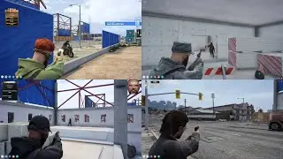 Manor vs Lang's Crew 6v10 At Cypress (All POVs) | NoPixel 4.0 GTA RP