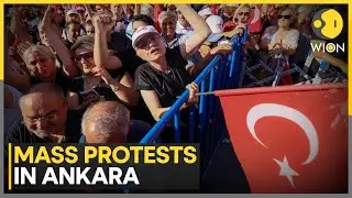 Turkey Protests: Protestors Chant For Erdogan's Resignation Ahead of Key Court Ruling | WION News