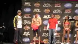dSource at the UFC 125 weigh-ins (except main event)