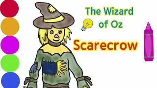 How to Draw Wizard Of Oz Scarecrow