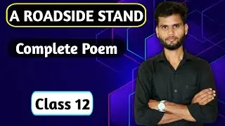 A roadside stand class 12th 