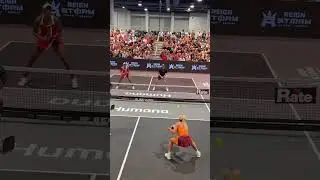 INSANE PICKLEBALL 💥 How did Hayden Patriquin and Hurricane Tyra Black win this?!