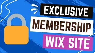 How To Create A Wix Membership Website Intro