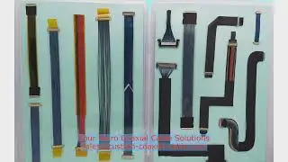 Hinge-Bend Notebook Micro-Coax Cable For Coaxpress Interface Board-To-Board Harness wire harness bui