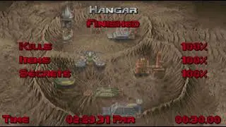 Doom + Doom 2 - Ultimate Doom - E1M1: Hangar