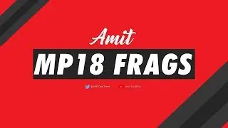 Battlefield 1 - MP18 Frags - Ordinary Frags Ep.2 🕶 #AmitCantPlay