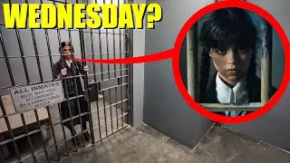 WE CAPTURED AND TRAPPED WEDNESDAY ADDAMS INSIDE CURSED PRISON! (SHE ALMOST ESCAPED...)