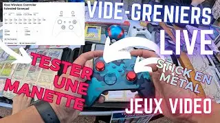 Achat et Test d'une Manette Xbox en Vide Grenier (4K)