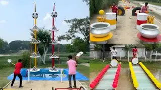 Football Match With Balloon Bursting Fun Challenge &ndash; Guess The Winner🤔| Compitition🔥/Sahil Challenge