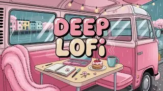 Rainy Seaside Camper Van Aesthetic | Lofi Study Session