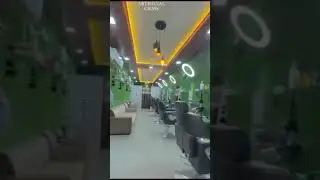 New Salon decor by grass🔥😍 #viral #artificial grass #interior