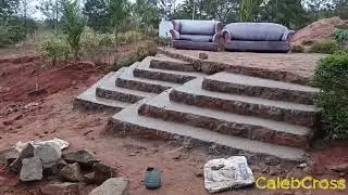 Epic Outdoor Fire Pit & Cozy Sitting Area | Dream Backyard Transformation 🔥✨