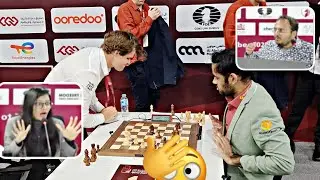 Драма за столом 😳🔥 | Магнус Карлсен против Арджуна Эригаиси ошеломили жюри