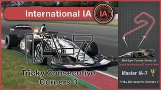 Master IA-7 Tricky Consecutive Corners 3 - GOLD TIME - Gran Turismo 7 - M. International IA Licence