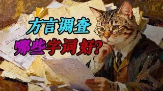 【笑子】从0手搓方言调查表，看看调研工作量有多大？
