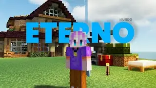 Mundo ETERNO no minecraft faz diferença na vida!
