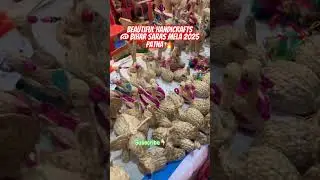 Beautiful Handicrafts @ Bihar Saras Mela 2025 Patna #ytshorts #youtubeshorts #shorts #handicraft