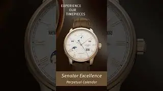 A timeless classic: Senator Excellence Perpetual Calendar #watch #luxury #hautehorlogerie